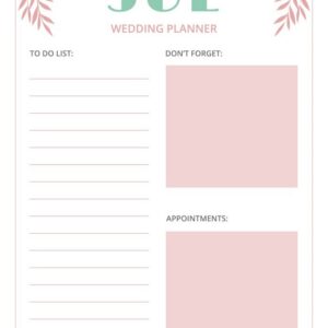 Duotone J&L Wedding Planner template